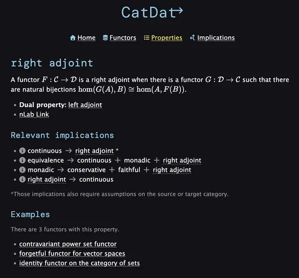 right adjoint property page