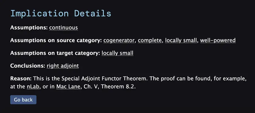 special adjoint functor theorem